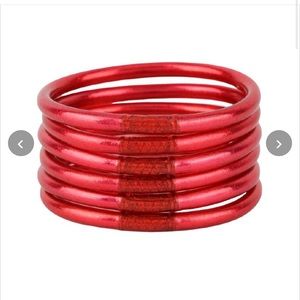 Hot pink budha girl bracelets